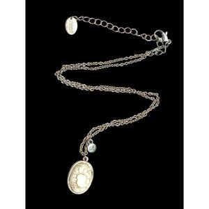 Claire's Casual Stone Cabochon Best Friend Necklace